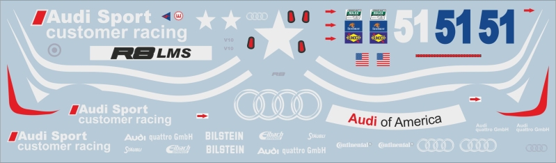 Audi R8 lms 24h Daytona 2013