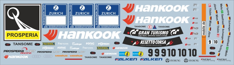 Audi R8lms Hankook ADAC Masters 2014