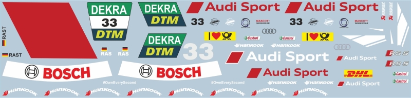 Audi RS5 DTM 2019 Rast