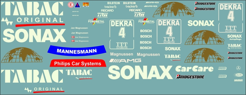 Mercedes CLK DTM95 Tabac Sonax 