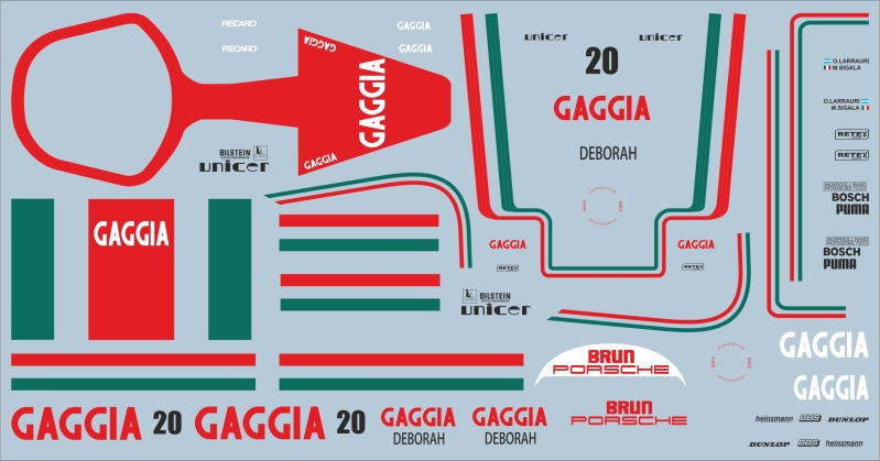 Porsche 962 Gaggia LeMans 1984