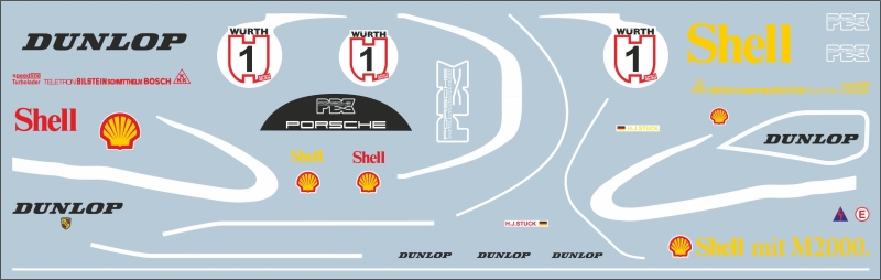 Porsche 962 kh Shell Norisring 1988