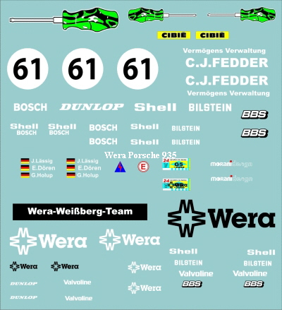 Wera Porsche 935