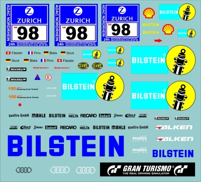 Bilstein 38. ADAC Zurich 24h  2010  Audi R8 LMS