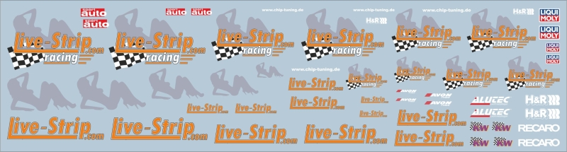 live strip racing mix